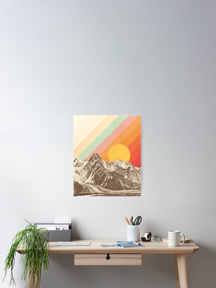 Alternate view of Mountainscape #1 Poster