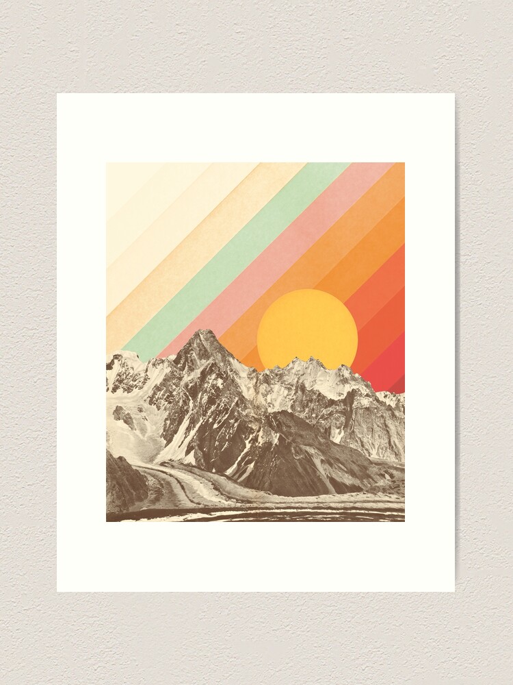 Alternate view of Mountainscape #1 Art Print