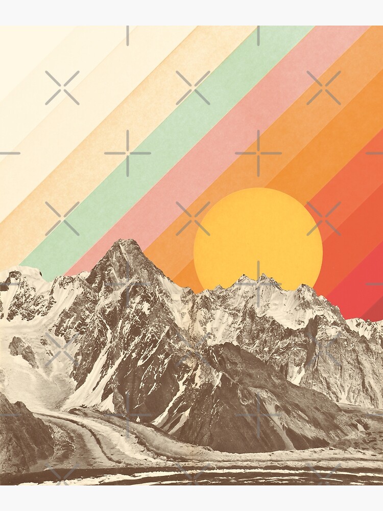 Discover Mountainscape #1 Premium Matte Vertical Poster
