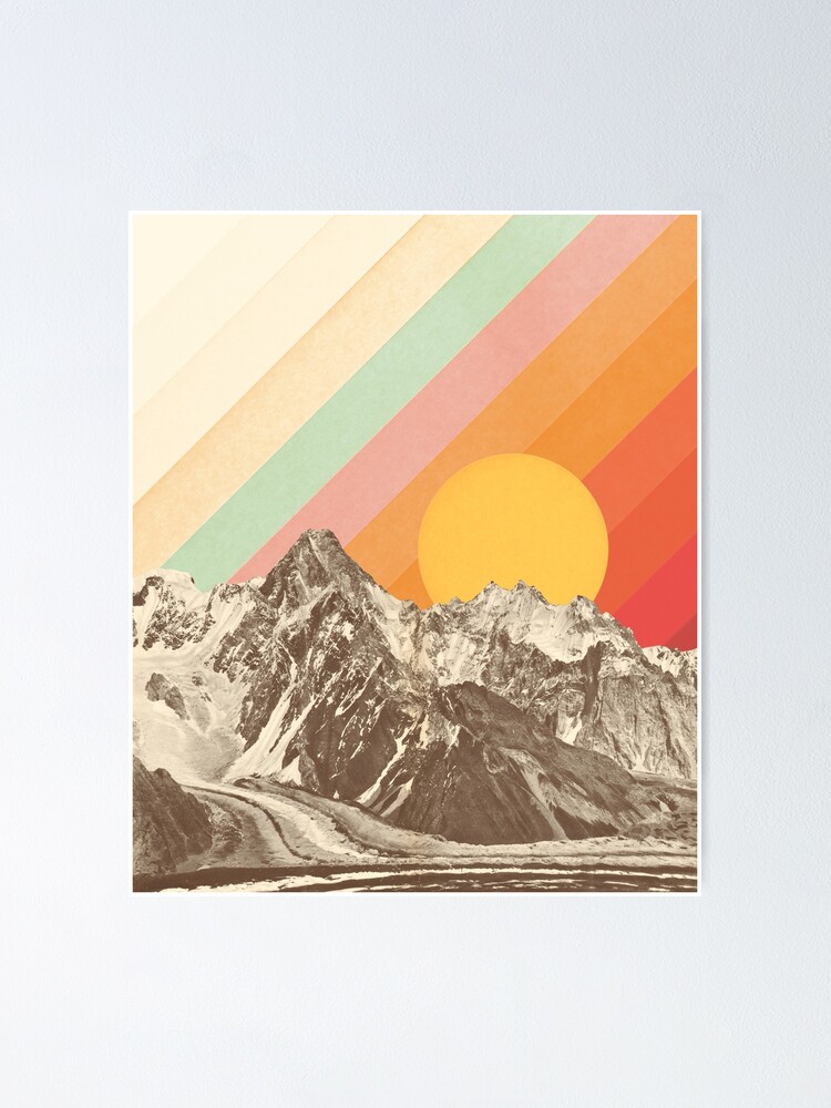 Alternate view of Mountainscape #1 Poster
