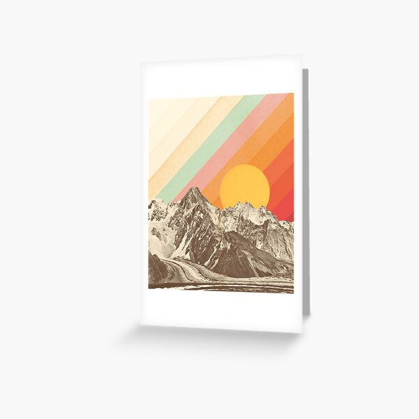 Mountainscape #1 Greeting Card