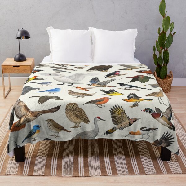 Item preview, Native Birds of Idaho Retro Style Identification Chart designed and sold by kakarikihill.