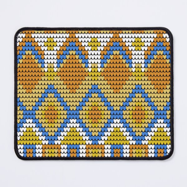Item preview, Retro Geometric Fair Isle Knit Sweater Pattern designed and sold by Aumpuk.