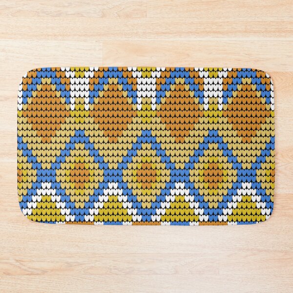 Item preview, Retro Geometric Fair Isle Knit Sweater Pattern designed and sold by Aumpuk.