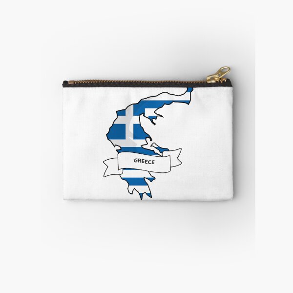 Item preview, Greece Map Flag Silhouette Graphic designed and sold by Travel.Art.