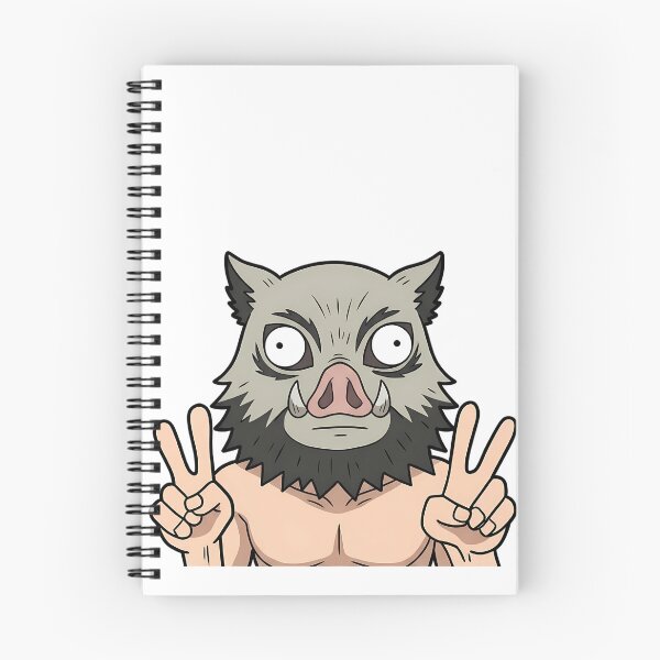 Item preview, Inosuke Hashibira Demon Slayer Boar Mask Peace Comedy designed and sold by earlobejerk.