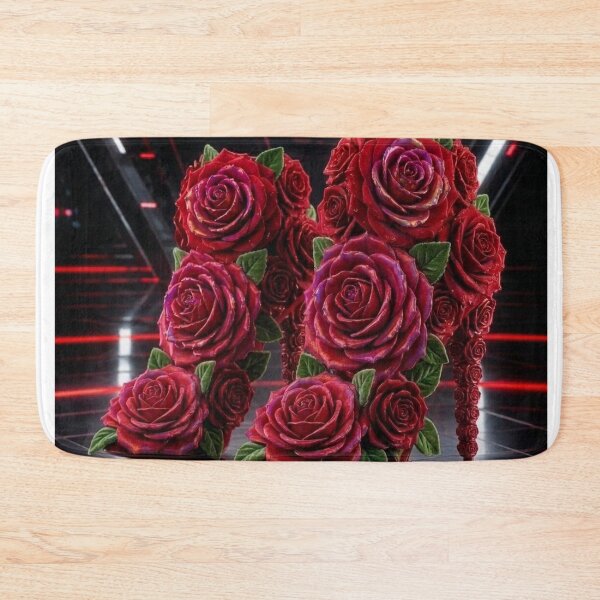 Item preview, Red Rosed High Heels: A Romantic Floral Fantasy  designed and sold by Trans4med.