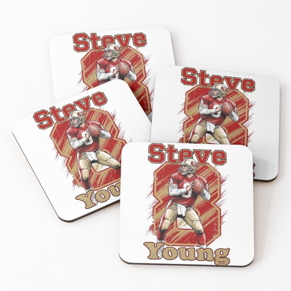Item preview, Retro Steve Young 8 - Vintage Bay Area Football Legend designed and sold by Thogan0416.
