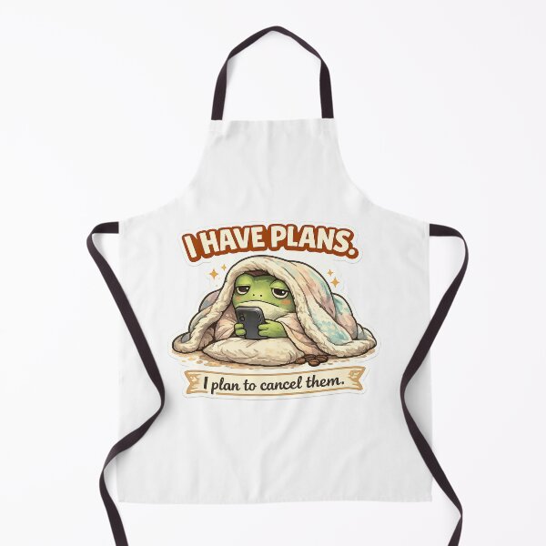 Item preview, I Have Plans I Plan to Cancel Them Funny Frog designed and sold by RetroPop23.