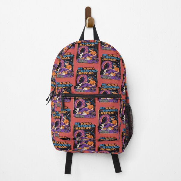 Item preview, Be Kind. Rewind. Repeat." - Retro Anime & Cat Art designed and sold by My-Hoodies.