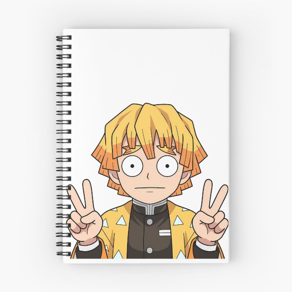 Item preview, Zenitsu Agatsuma Demon Slayer Wide Eyed Peace Comedy designed and sold by earlobejerk.