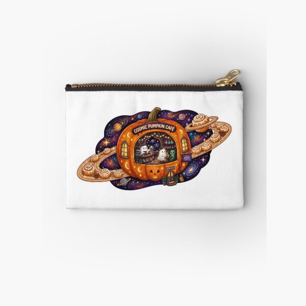 Item preview, Cosmic Pumpkin Café | Halloween Space Café | Ghost Coffee Shop | Galaxy Pumpkin | Cute Spooky Autumn | Cinnamon Roll Planet Fantasy designed and sold by MrDev.
