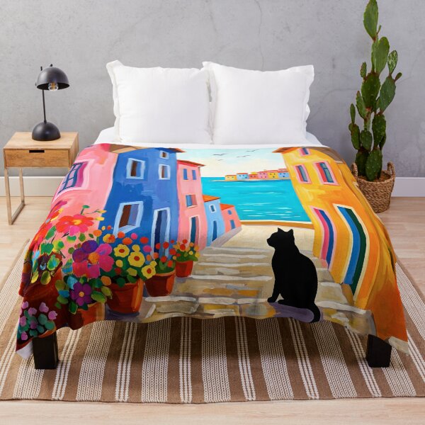 Item preview, Black Cat parís Window View Art designed and sold by Timegraf.