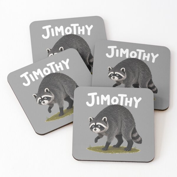 Item preview, Jimothy the viral raccoon designed and sold by VeryEnglishGent.