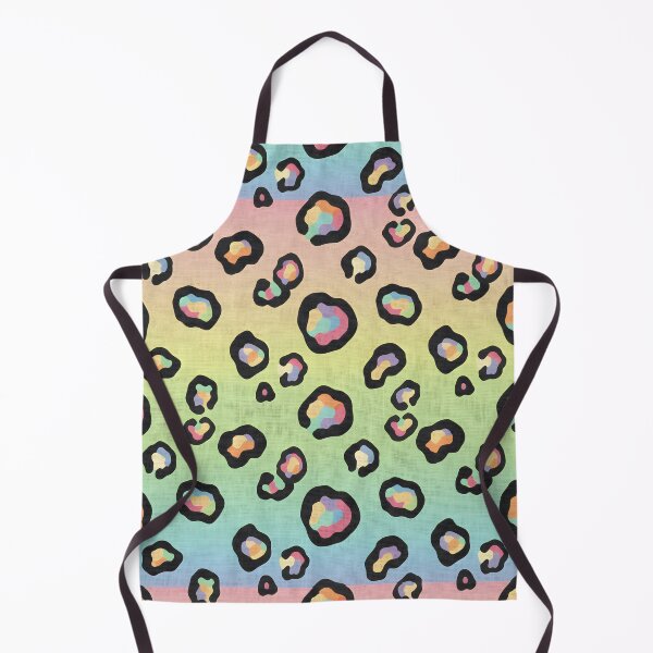Item preview, Rainbow Leopard Print iPhone Case | Pastel Gradient Color Design designed and sold by FestivityFinds.
