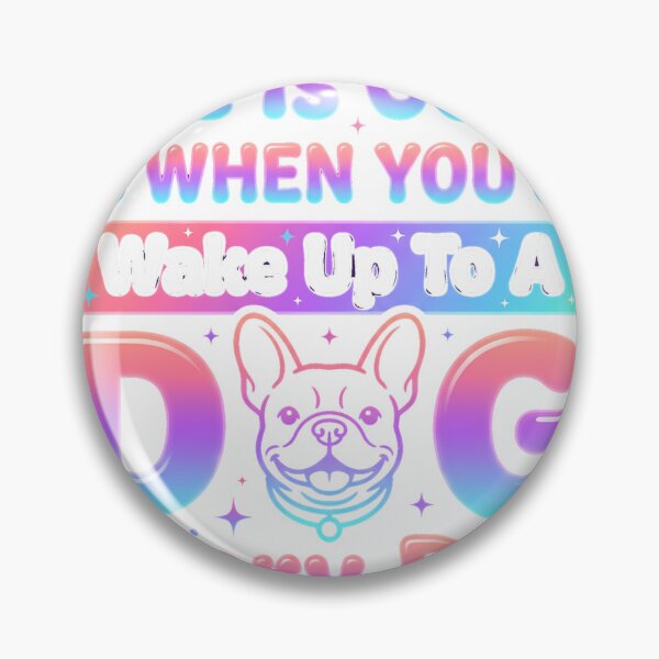 Item preview, Life is good when you wake up to a dog every day. Cute labrador retriever quote in watercolor style Essential T-Shirt designed and sold by gidget-gadget.