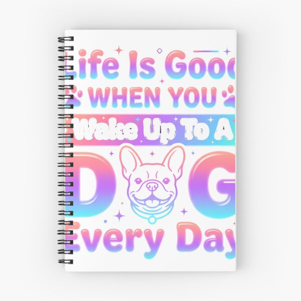Item preview, Life is good when you wake up to a dog every day. Cute labrador retriever quote in watercolor style Essential T-Shirt designed and sold by gidget-gadget.