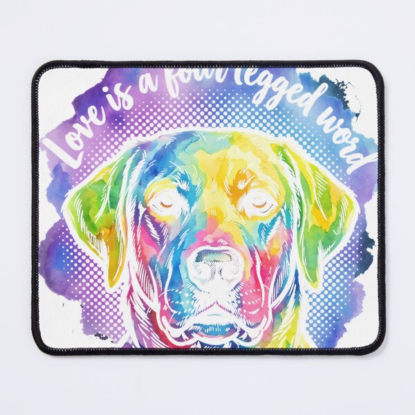 Item preview, Love is a four legged word dog lovers pet lovers dogs dogs addicts Essential T-Shirt designed and sold by Badriiiii.