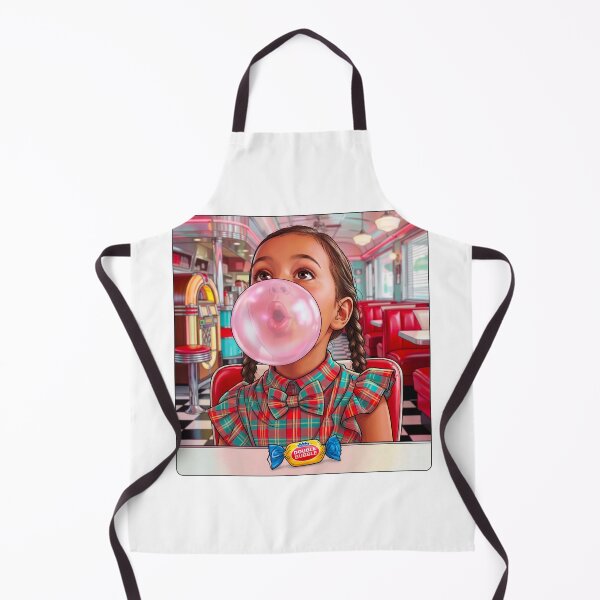 Item preview, The girl with the bubble gum designed and sold by PopAlien.