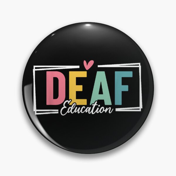Item preview, Deaf Awareness Deaf Education designed and sold by goombi-creative.