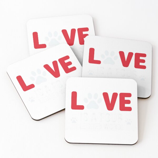 Item preview, Love is a Four Legged Word - Dog Love Classic T-Shirt designed and sold by Badriiiii.