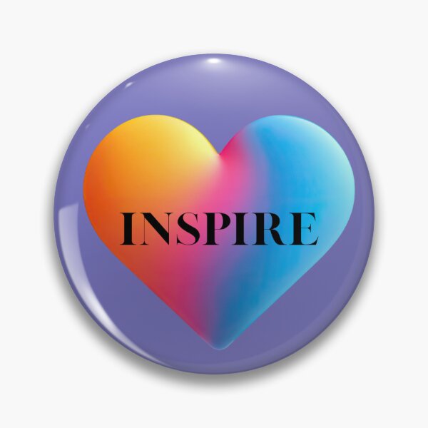 Item preview, Inspire Rainbow Heart designed and sold by Renew Inspiration.