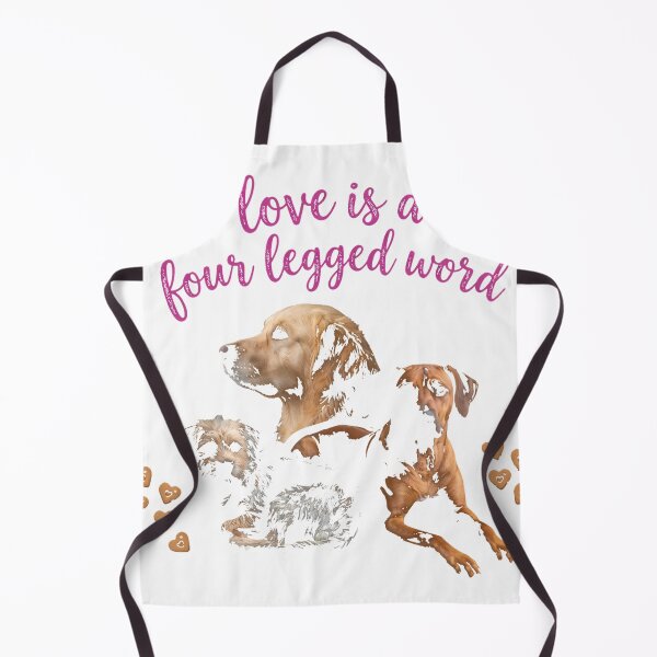 Item preview, Love is a Four Legged Word (pink Heart) Classic T-Shirt designed and sold by gidget-gadget.