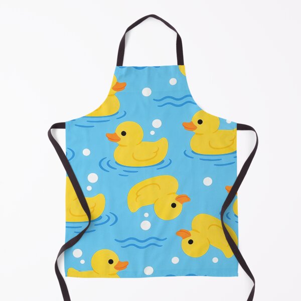 Item preview, Cute Yellow Rubber Ducks in Water Seamless Pattern Throw Pillow designed and sold by FestivityFinds.