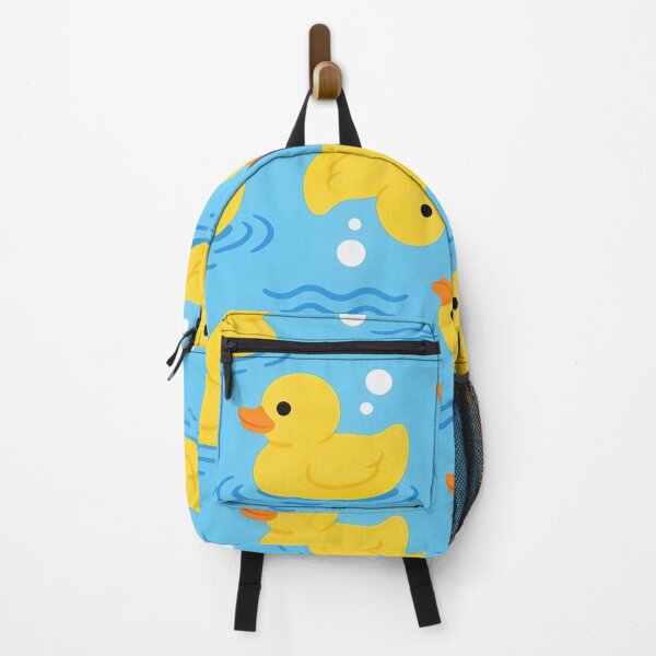 Item preview, Cute Yellow Rubber Ducks in Water Seamless Pattern Throw Pillow designed and sold by FestivityFinds.