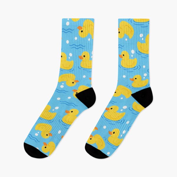 Item preview, Cute Yellow Rubber Ducks in Water Seamless Pattern Throw Pillow designed and sold by FestivityFinds.