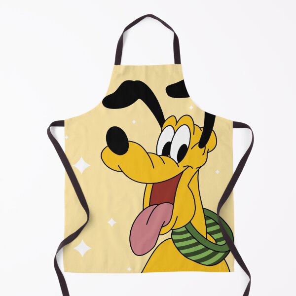 Item preview, Happy Pluto Dog Yellow Background Vector Illustration designed and sold by LudmylArt.