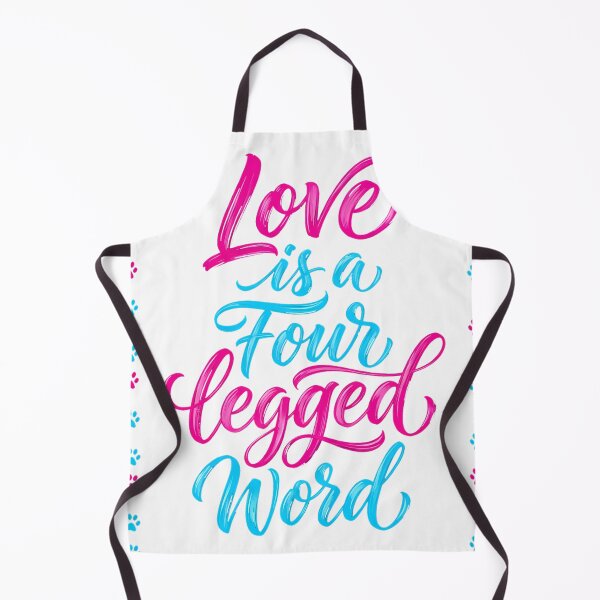 Item preview, Love is a Four Legged Word - I Love My Dog Essential T-Shirt designed and sold by Othinus.