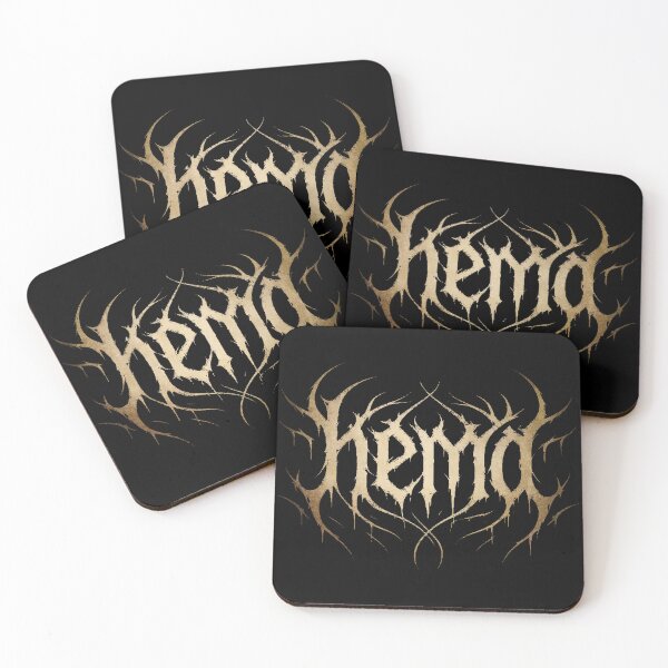 Item preview, HEMA Black Metal Logo Historical Fencing, Historical European Martial Arts  designed and sold by blackdoggdesign.