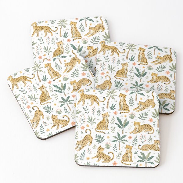 Item preview, Cute Leopard Pattern for stylish wild-themed decor and seamless animal print designs. designed and sold by Ink Matrix.