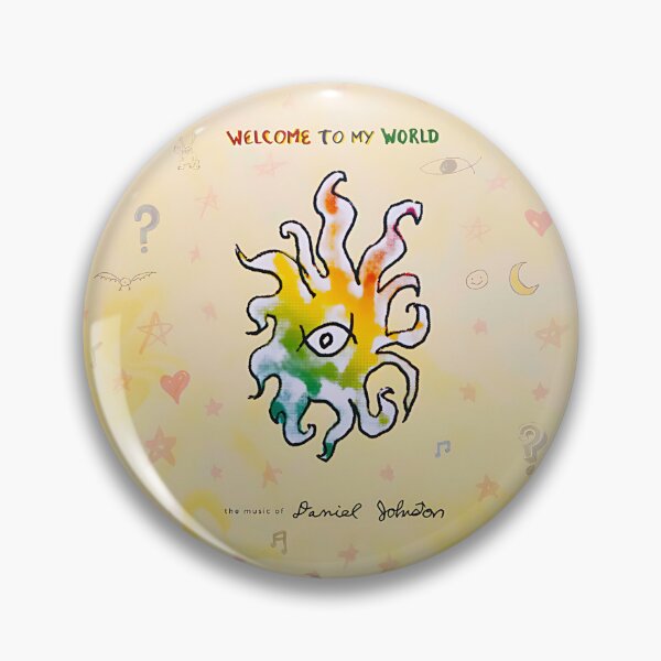 Item preview, Daniel Johnston — Welcome to My World designed and sold by SugaDesigns.