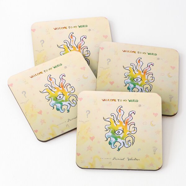 Item preview, Daniel Johnston — Welcome to My World designed and sold by SugaDesigns.