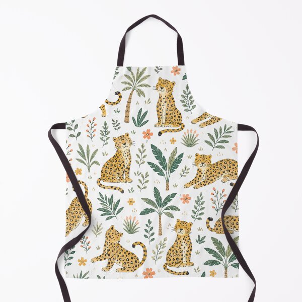 Item preview, Cute Leopard Pattern for stylish wild-themed decor and seamless animal print designs. designed and sold by Ink Matrix.
