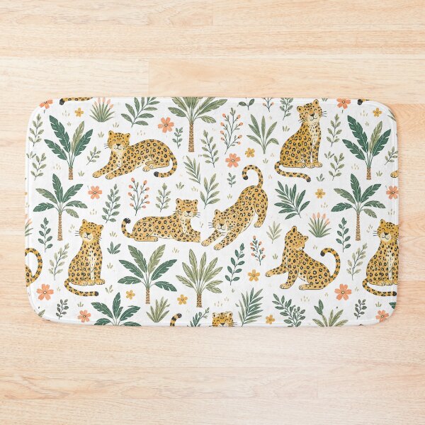 Item preview, Cute Leopard Pattern for stylish wild-themed decor and seamless animal print designs. designed and sold by Ink Matrix.