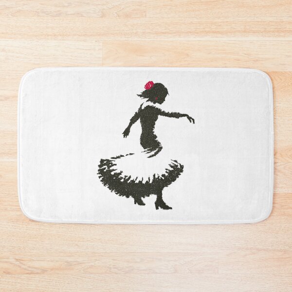 Item preview, Rhythmic Flamenco Movement Sharp Urban Stencil Accent designed and sold by EdvvinStudios.