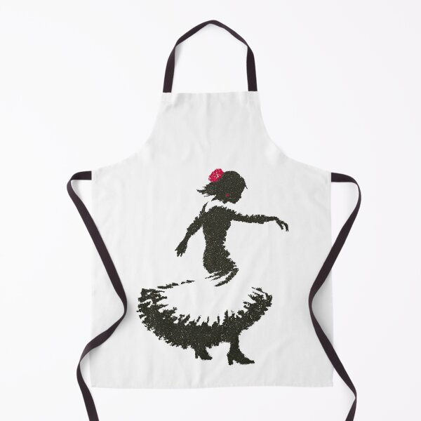 Item preview, Rhythmic Flamenco Movement Sharp Urban Stencil Accent designed and sold by EdvvinStudios.