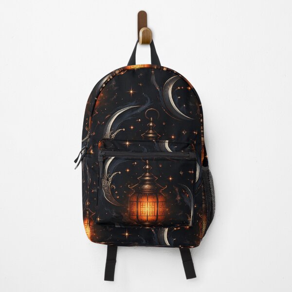 Item preview, Gothic Celestial Glowing Lanterns and Crescent Moons Tapestry designed and sold by FestivityFinds.