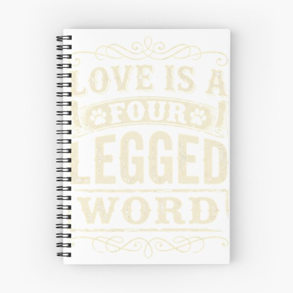 Item preview, Love is a Four Legged Word - Black with Paw Oversized T-Shirt designed and sold by JJLetterDesigns.
