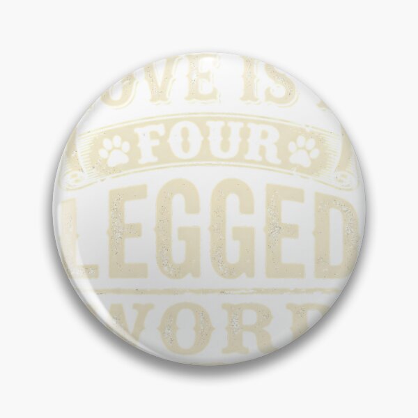 Item preview, Love is a Four Legged Word - Black with Paw Oversized T-Shirt designed and sold by JJLetterDesigns.