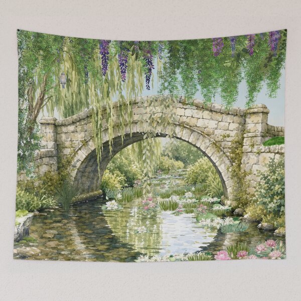 Item preview, Wisteria bridge designed and sold by Zestypickles.
