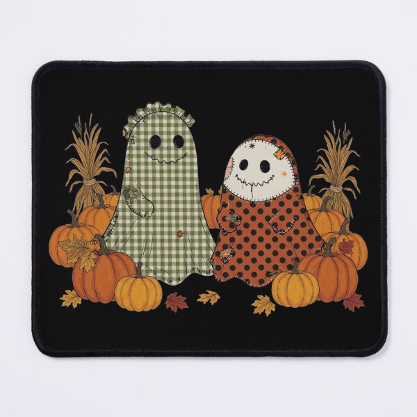 Item preview, Fabric Patchwork Ghost Spooky Fall Autumn Pumpkin Halloween designed and sold by CF_VintageDesign.
