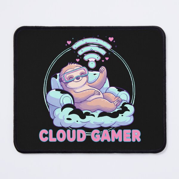 Item preview, Cloud Gamer Sloth – Cute Gaming Sloth with VR Goggles | Funny Cloud Gaming Design designed and sold by PT PROJECT.