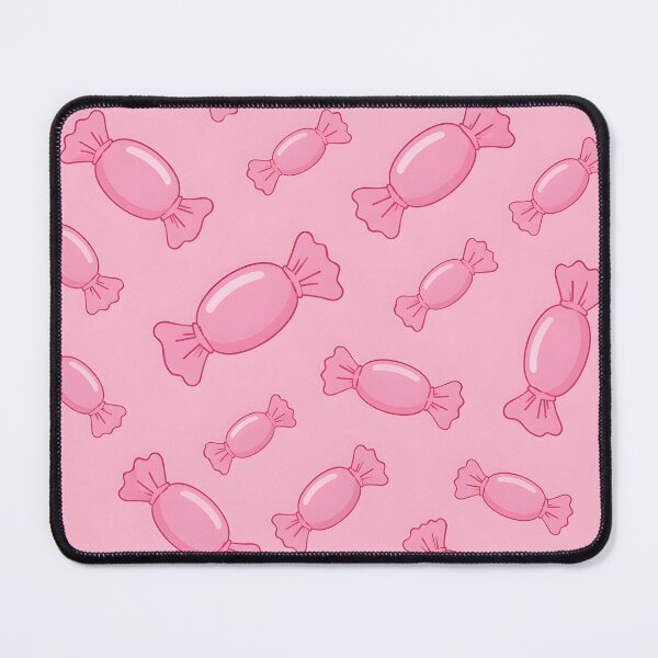 Item preview, Cute Pastel Pink Candy Wrapper Seamless Pattern Throw Pillow designed and sold by FestivityFinds.