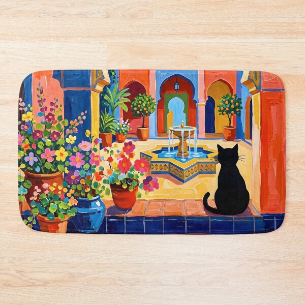 Item preview, Black Cat parís Window View Art designed and sold by Timegraf.