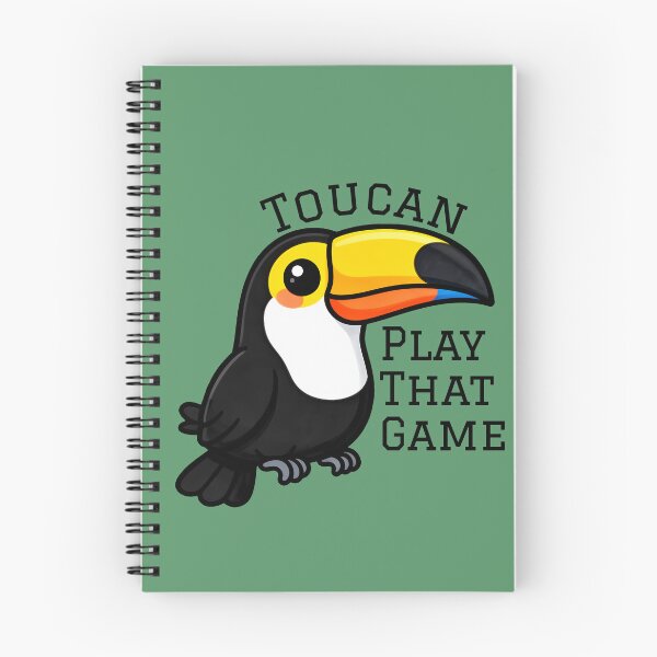 Item preview, Toucan Play That Game, Smug Bird Typography Art designed and sold by WrenAndWhimsy.