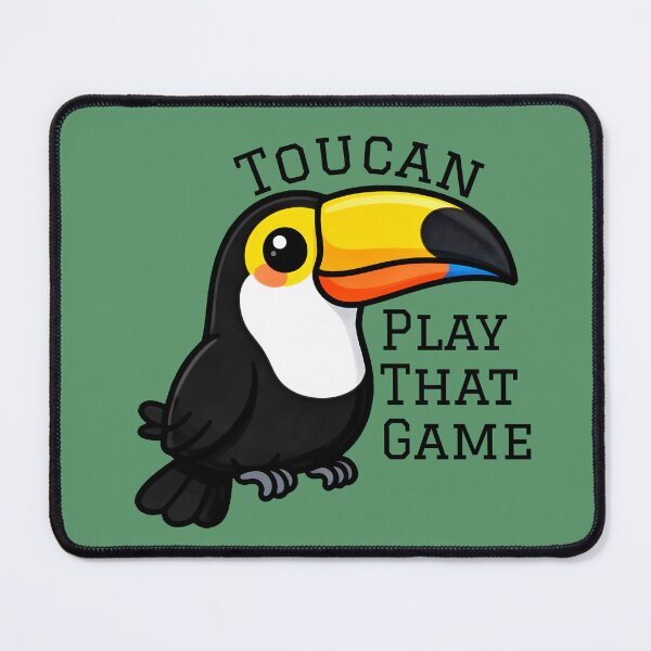 Item preview, Toucan Play That Game, Smug Bird Typography Art designed and sold by WrenAndWhimsy.